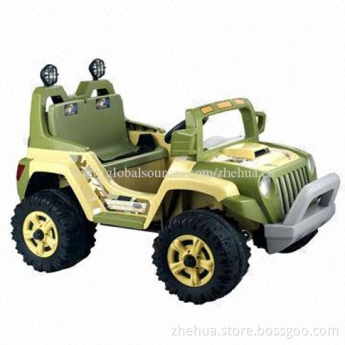 Kid's electric ride-on jeep with remote control
